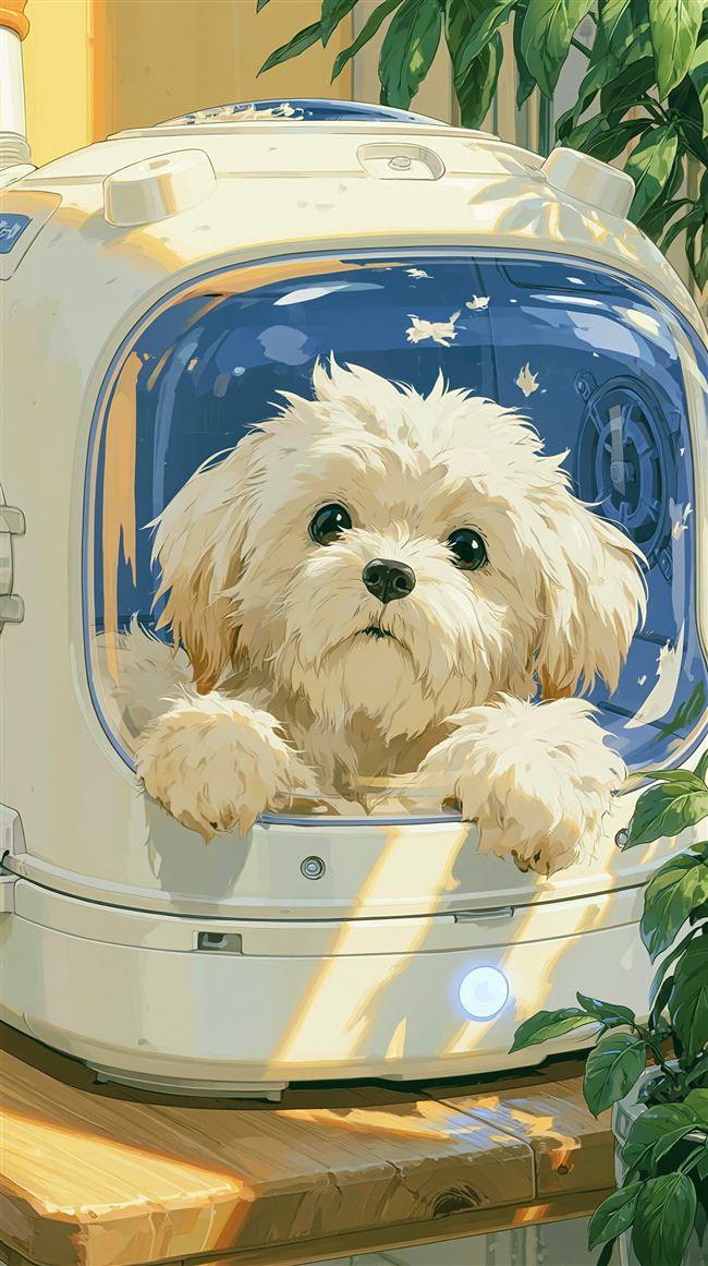 Ejemplo de estilo Anime Ghibli en mascota
