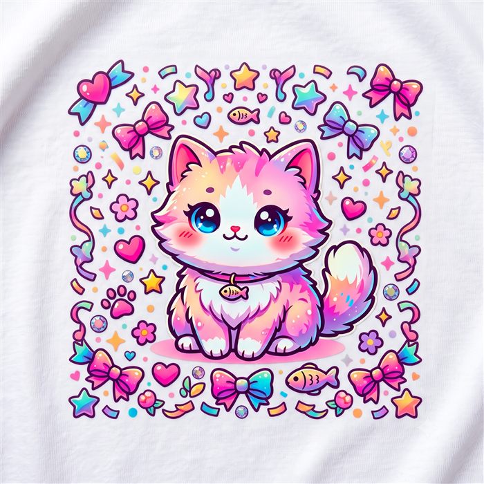 Ejemplo de estilo Kawaii en mascota